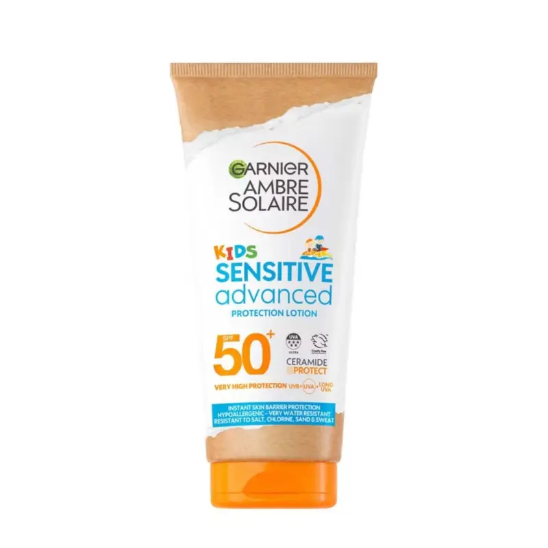 Garnier Ambre Solaire Sensitive Advanced Kids Milk Tube SPF50 175ml