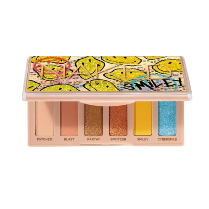Urban Decay x Smiley Naked Mucho Happy Mini Eyeshadow Palette.
