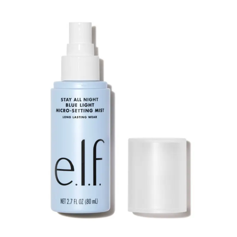e.l.f. Stay All Day Blue Light Micro-Fine Setting Mist.