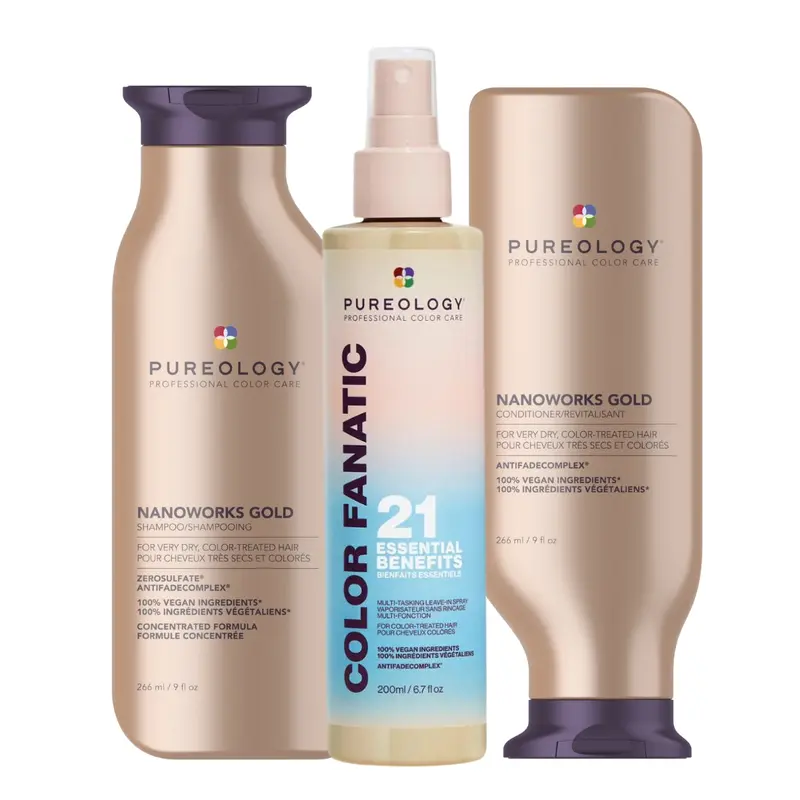 Pureology Nanoworks Gold Trio Bundle