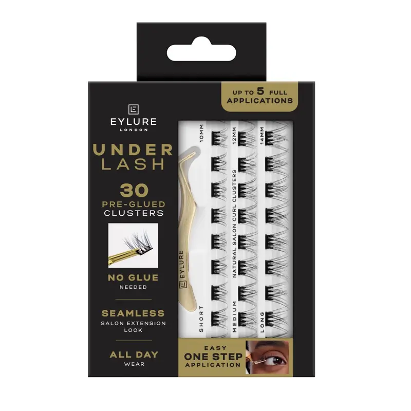 Eylure Underlash Pre-Glued - Natural Salon Curl Clusters