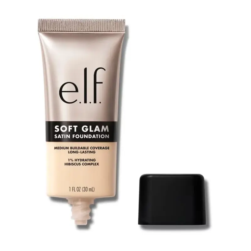 e.l.f. Soft Glam Satin Foundation.
