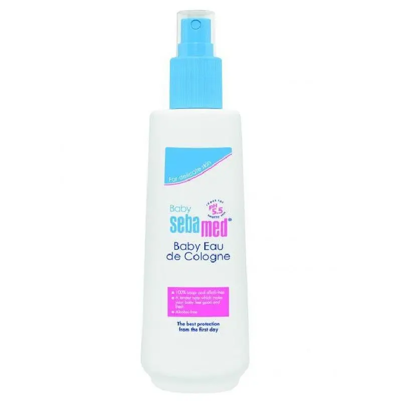 SEBAMED BABY EAU DE COLOGNE WITH HYDROLYZED SILK 250ML