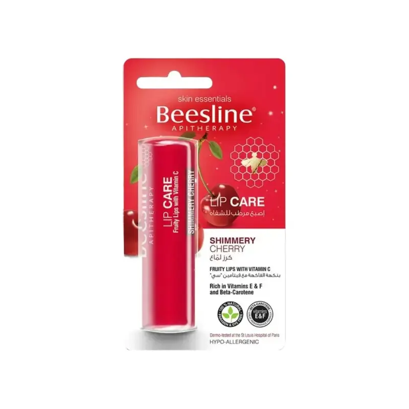 Beesline Lip Care Shimmery Cherry 4g