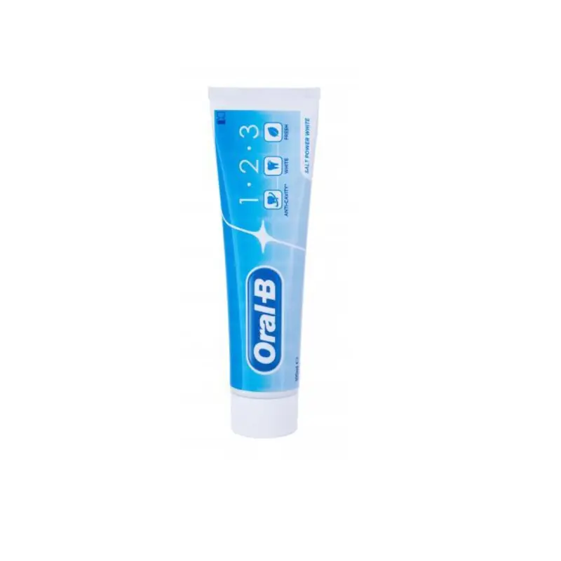 123 Toothpaste Salt Power White