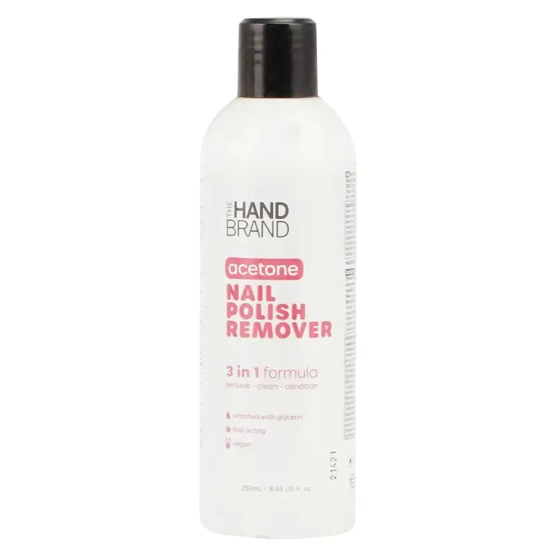 Acetone Nail Polish Remover Vegan Friendly 250ml