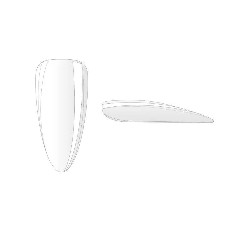 100er Tip-Beutel Gel X-tention Tips Mandel 100/500 st.